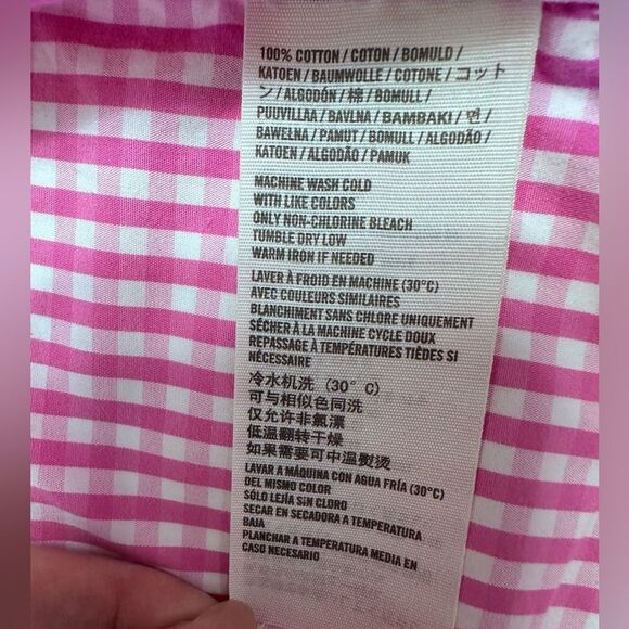 ABERCROMBIE AND FITCH Checkered Button down shirt, Size SMALL - Picture 6 of 7